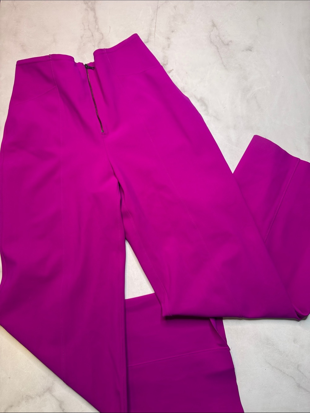 Maria Pinto Magenta Straight Leg Pant
